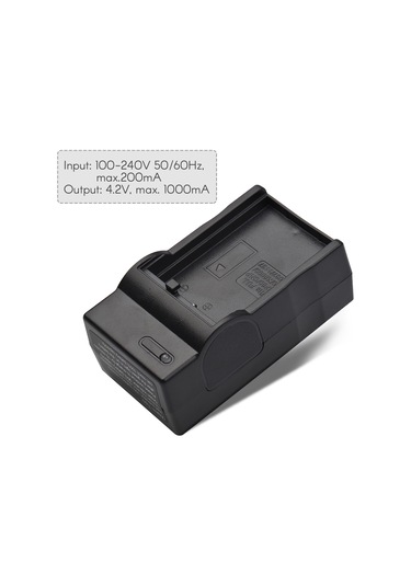 Monyee Np-120 Kamera Şarj Cihazı - Np60/cnp30/k5000 Uyumlu, 100-240v Giriş, 4.2v Çıkış, Siyah, 51g Ağırlık