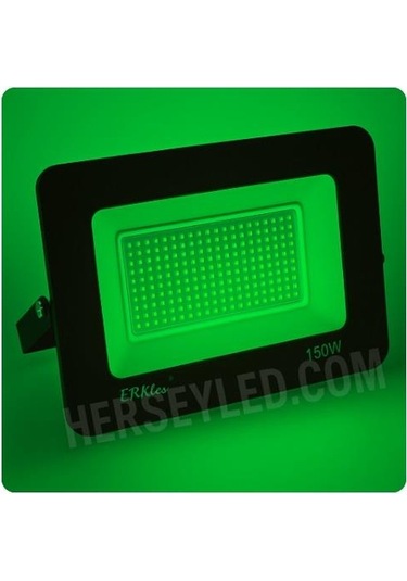 Erk 150w Yeşil Led Projektör 220v Erk-37150 Y Yeşil