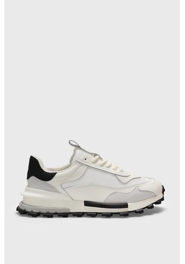 Lufıan Henry Beyaz Erkek Sneaker Beyaz