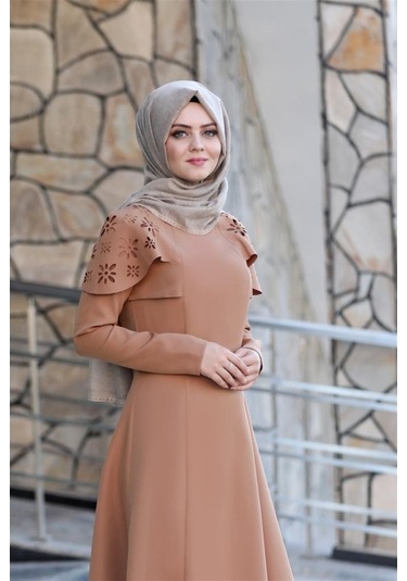 Pelerinli Takım Elbise Mc0034 Taba