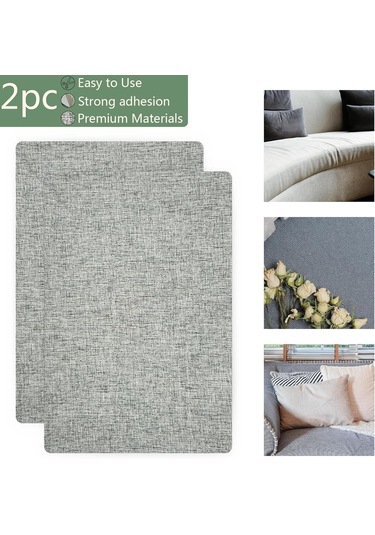 Mufunye Ev Dekorasyon Tamiri İçin Otomatik Yapışkan Akrilik Kumaş - Koltuk, Yorgan, Perde Tamiri 20x30cm - Telli Dokulu, Kaymamaz, Solmayan DiğER