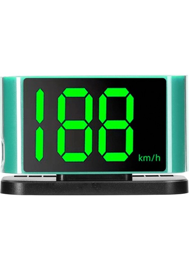 Xiyyadms Araç Hud Gösterge Paneli: Gps, Led Büyük Yazı Tipi, Telefon Numarası Görüntüleme, Araba, Kamyon, Suv, Motosiklet İçin