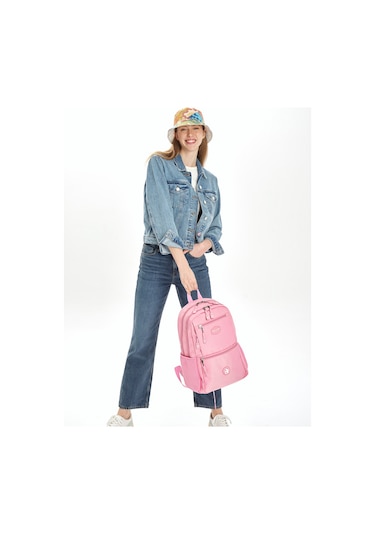 Pierre Cardin Sırt Çantası 07pc1001 Pembe