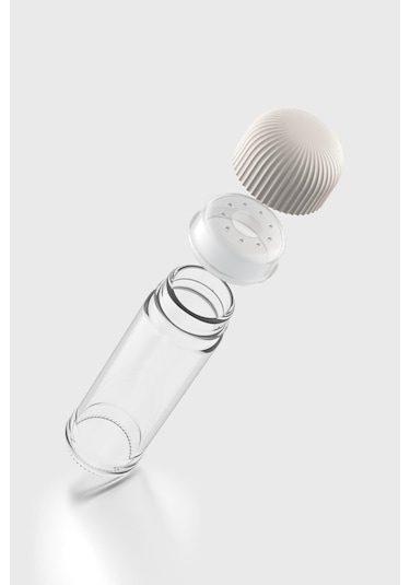 Renga Line 105 Ml Bej Kapaklı Cam Tuzluk 121014 Bej