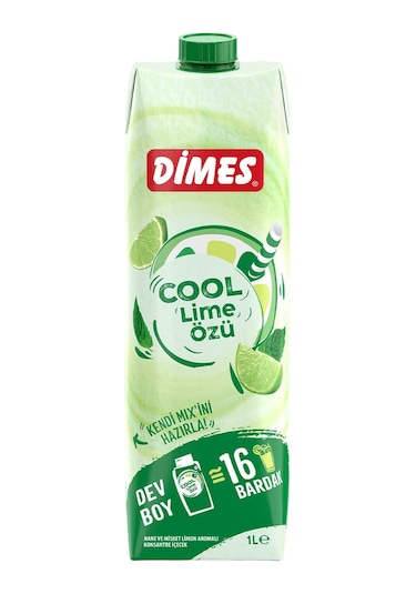 Dimes Cool Lime Özü 1 Lt X 6 Adet