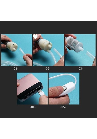 Homyl Elektrikli Sifonlu Otomatik Emişli Pompa Düşük 300-cm-tüp