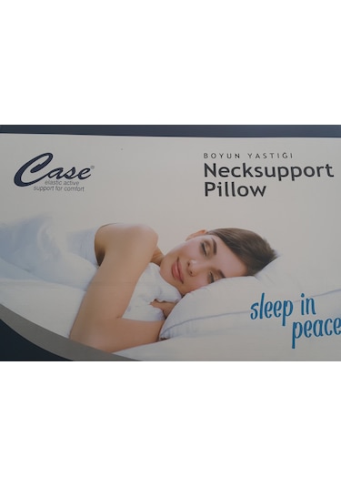 Geniş Visco Yastık Boyun Destekli Ortopedik Visko Boyun Fıtığı