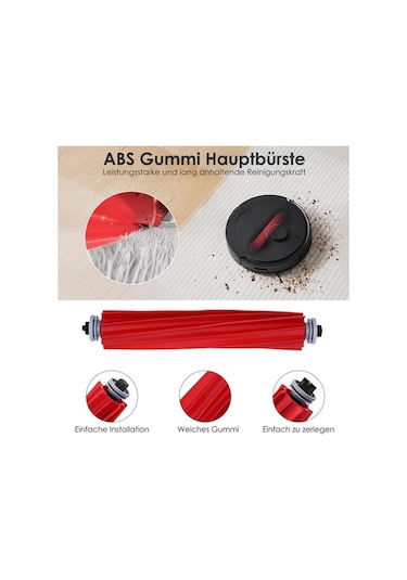 Flybuy Roborock Qrevo S Yedek Mop Bezi, Aksesuar Seti, Yüksek Kalite, Temizlik Aksesuarları