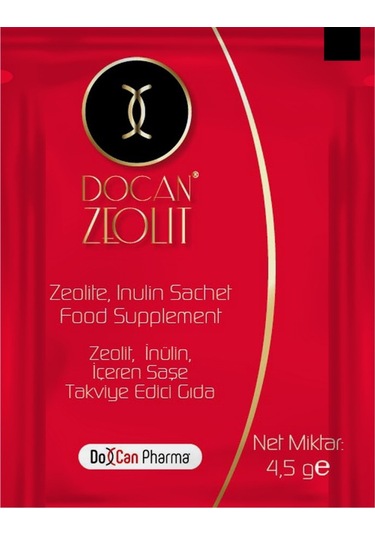 Zeolit ve İnülin İçeren Vitamin 60 Şase