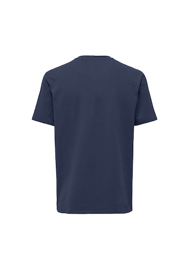 Only & Sons Erkek T Shirt 22028692 Lacivert Lacivert Only & Sons Erkek T Shirt 22028692 Lacivert Lacivert