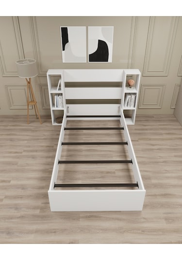 Arnetti Smart Karyola 90x190 Yatak Uyumlu Beyaz