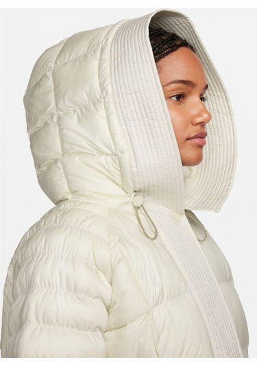 Nsw Essentials Prima Puffer Krem Kadın Mont Krem