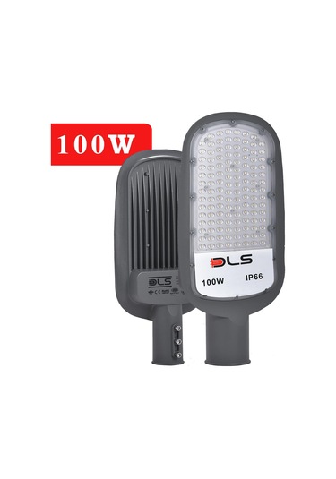 100W Led Yol Sokak Armatür DLS Park Bahçe Çevre Site Bina Dış Mekan Lamba Aydınlatma Ledli Sokak Armatürü ST-GL100 Beyaz