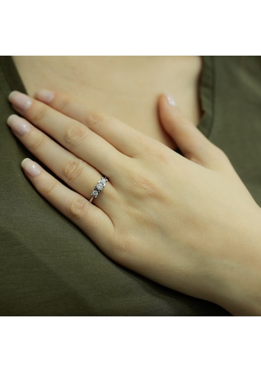 Lova 0,32 Karat Pırlanta Tria Yüzük - 1050227