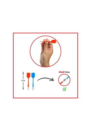 4 Oklu Mıknatıslı Dart Seti Çift Yönlü Manyetik Dart Askılı Dartboard