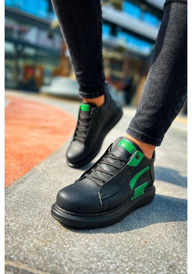 Ch131 Gst Frogner Erkek Bot Sıyah / Yesıl 001