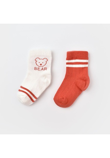 Biorganic Bear 2'li Bebek Çorabı - 68408