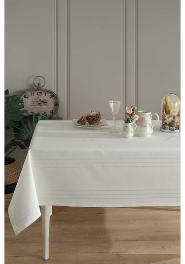 Elart Dertsiz Dream Masa Örtüsü 160 x 220 CM Krem