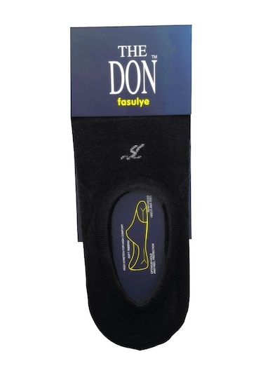 The Don Siyah Renk Fasulye Erkek Suba Çorap Siyah