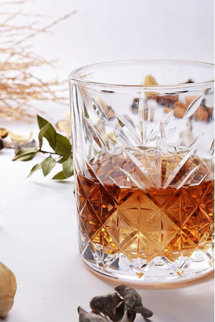 Paşabahçe 520414 Timeless 4'lü Viski Bardak 420 Ml Şeffaf