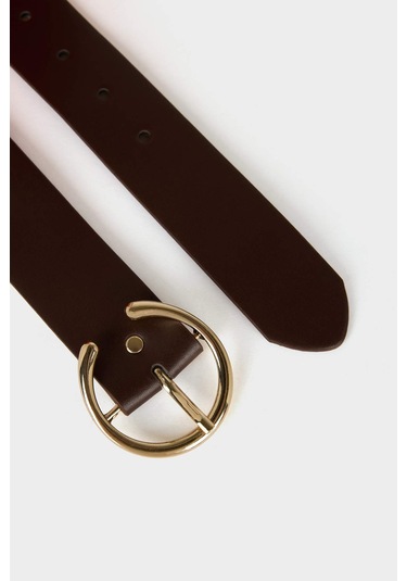 Defacto Kadın Büyük Toka Suni Deri Jean Kemeri F8369axnsbn66 Kahve Defacto Kadın Büyük Toka Suni Deri Jean Kemeri F8369axnsbn66 Kahve