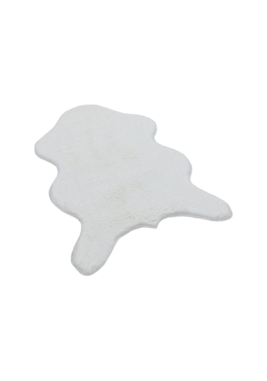 Hoom Rugs Rabbit Fur Pearl White Dekoratif Suni Post