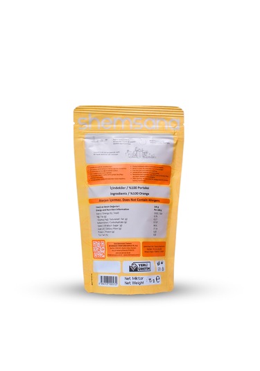 Shemsana Fırında Kurutulmuş Kabuklu Portakal 15 Gr