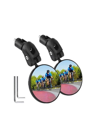 Yifomall Sones Bisiklet Geniş Görüş Geribakış Aynası - 360 Derece Döner, Hd Anti-glare, Tüm Kollara Uyumlu, Yüksek Güvenlik