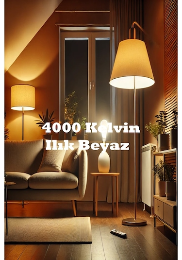 4000 K E 27 Led Ampul Ilık Beyaz 9 W Yüksek Kalite Göz Yormayan Ampul