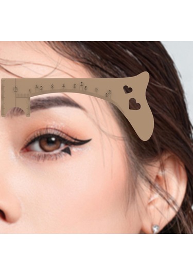 Dolıty Tanımlanmış Kaş Için Eyeliner Şablonu Kahverengi Kahverengi