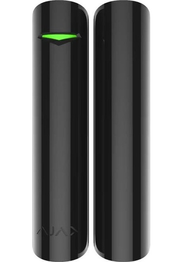 Ajax Doorprotect Plus Kuyumcu Şok Ve Eğim Sensörlü Kablosuz Reed-switch Açma Dedektörü Siyah