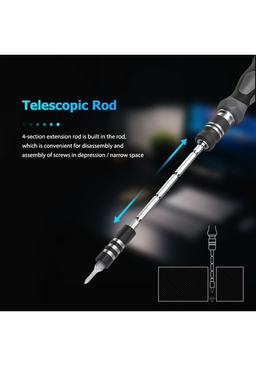 Pazly Vanadyum Uçlu, Tornavida Soketli Seti Krom Kompakt Çelik Çanta 93 9 - Hx