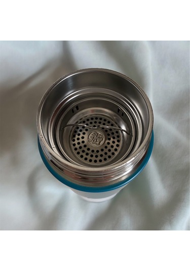 Prettify Modern Çift Vakum Yalıtımlı Yandan Deri Tutacaklı Sıcak/soğuk 450 ML