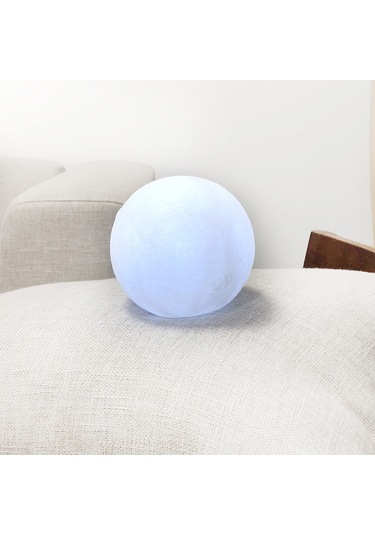 Konesam Bz1560 Silikon Ay Şekilli Beyaz Gece Lambası - Çocuk Odası Dekoru, Hediye Seçeneği, Yumuşak Işık, Kolay Kullanım Beyaz