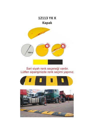 12113 Ppc Yol Kasisi Kapağı Evelux Ppc Yol Kasisleri