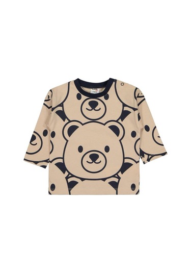 Civil Baby Ayıcıklar Baskılı 6-18 Ay Sweatshirt Lacivert