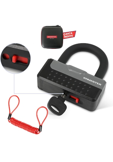 Knmaster Cl200 U Disk Kilidi Motosiklet Kilidi