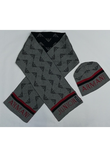 Armani Jeans Erkek Çocuk Atkı Bere Armani Junıor (454512715)