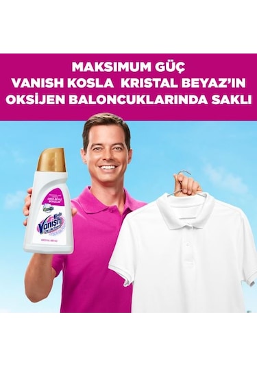 Vanish Kosla Oxi Action Gold Beyazlar İçin Sıvı Leke Çıkarıcı 1 L