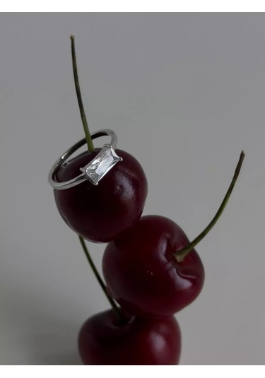 Sılverme 925 Ayar Gümüş Nişan Yüzüğü 203833993 Gümüş