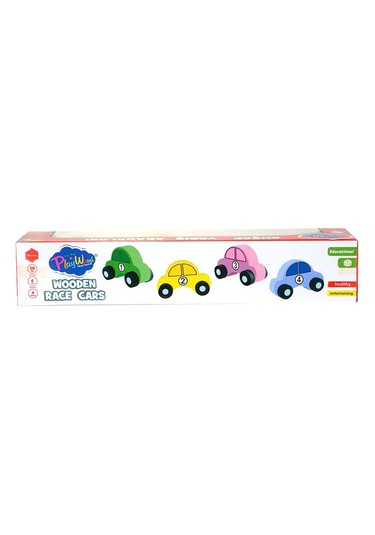 380-ony Onyıl, Playwood Ahşap Yarış Arabası 4'lü