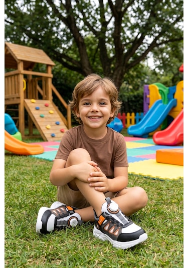 Dark Seer Kids Ds Rubick Sneaker 2026 Çocuk Beyaz-turuncu