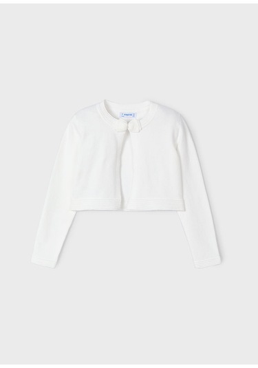 Mayoral 321 Kız Çocuk Krem Hırka Krem