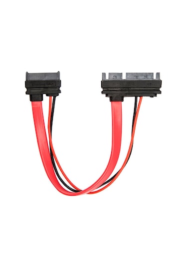22 Pin Sata Data To 13 Pin Mini Slimline Sata Çevirici Kablo 20 Cm