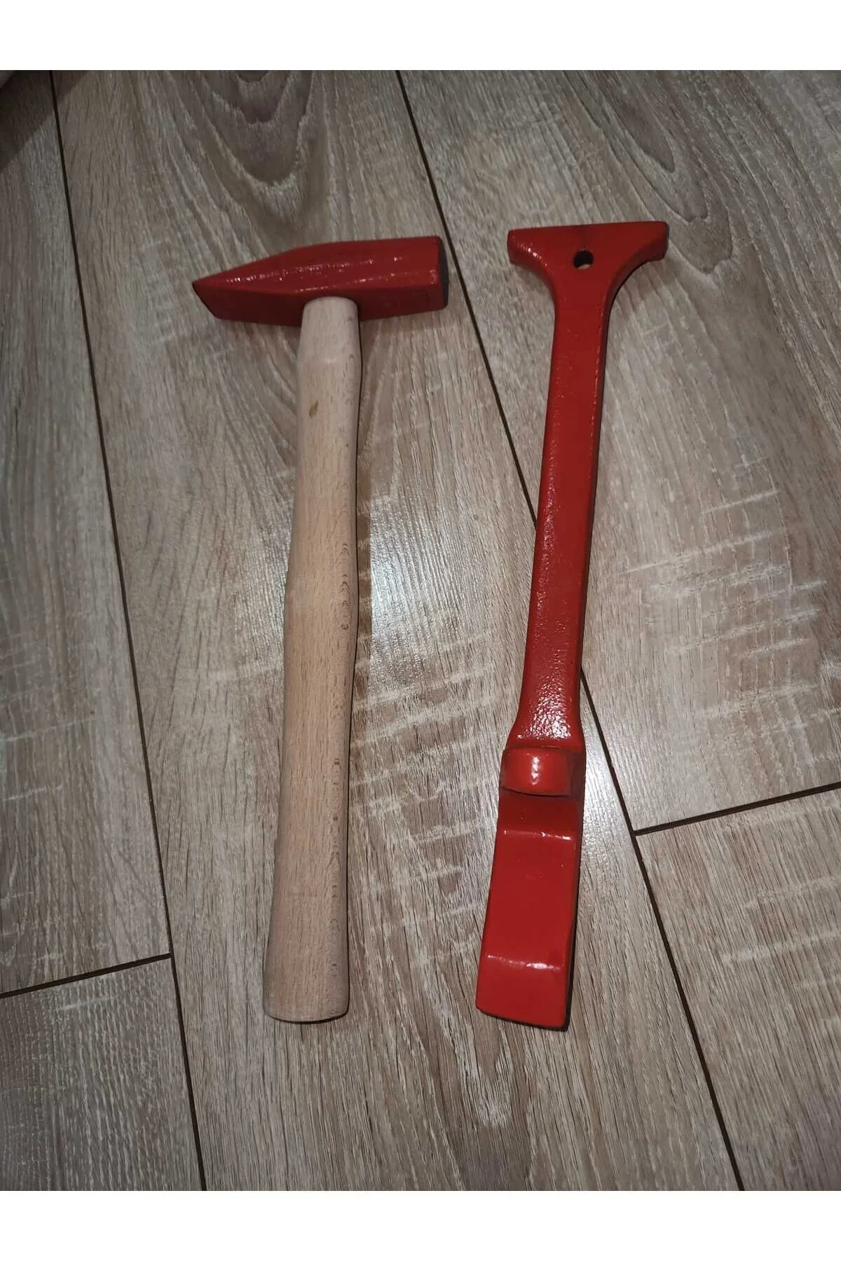 Laminant Parke Çektirme Çeki Demiri 3cm 32cm Ve 500gr Çekiç -