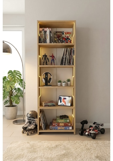 Labirent Ledli Açık Kitaplık Miro