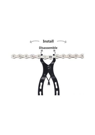Yaleker Bisiklet Zinciri Araç Seti: 8 Vites Zincir Bağlantısı İle Demir Klips Açma Ve Kurma Testeresi