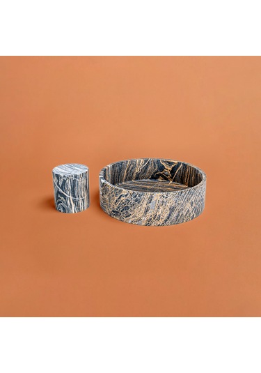 Profondo Ayaklı Mermer Kase