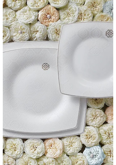 Karaca  Fine Pearl Hailey 26 Parça 6 Kişilik Kahvaltı/Servis Takımı