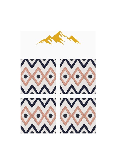 Dijital Baskılı Yumuşak Dokulu 4 Lü Kırlent Kılıfı Takımı 43x43 Cm Krl0076 Renkli